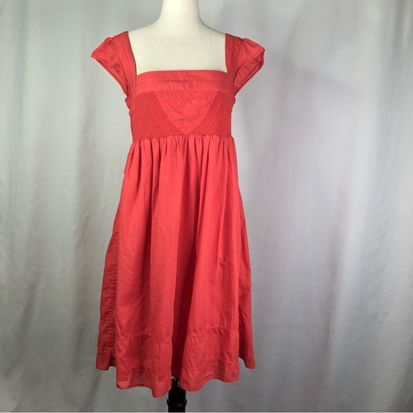 Maeve Coral Dress - Picture 1 of 10